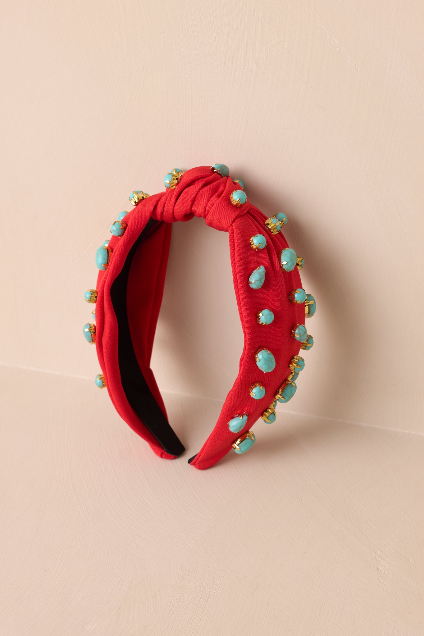 Keep It Sweet Red Knotted Headband