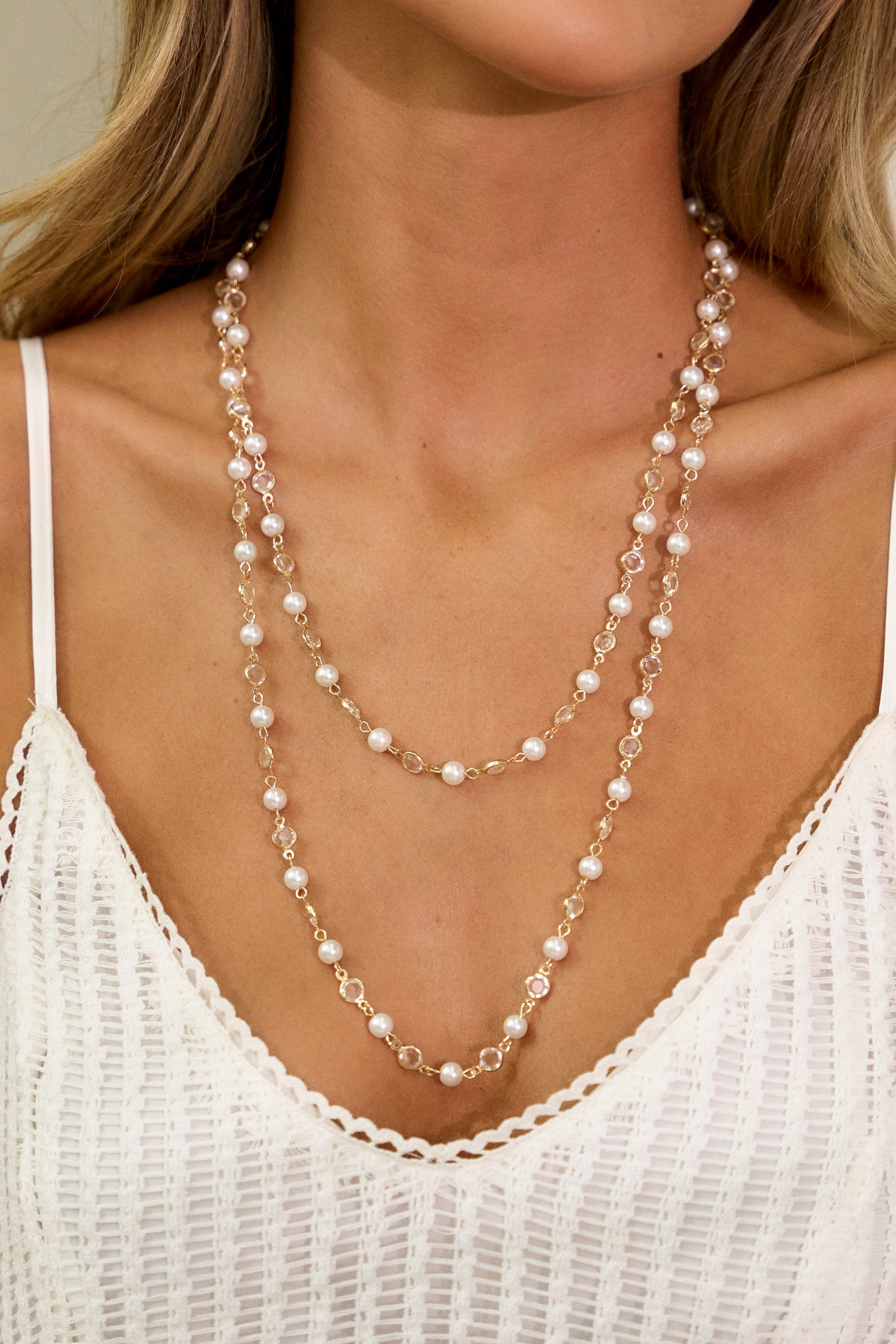 Pearl Wrap good Necklace