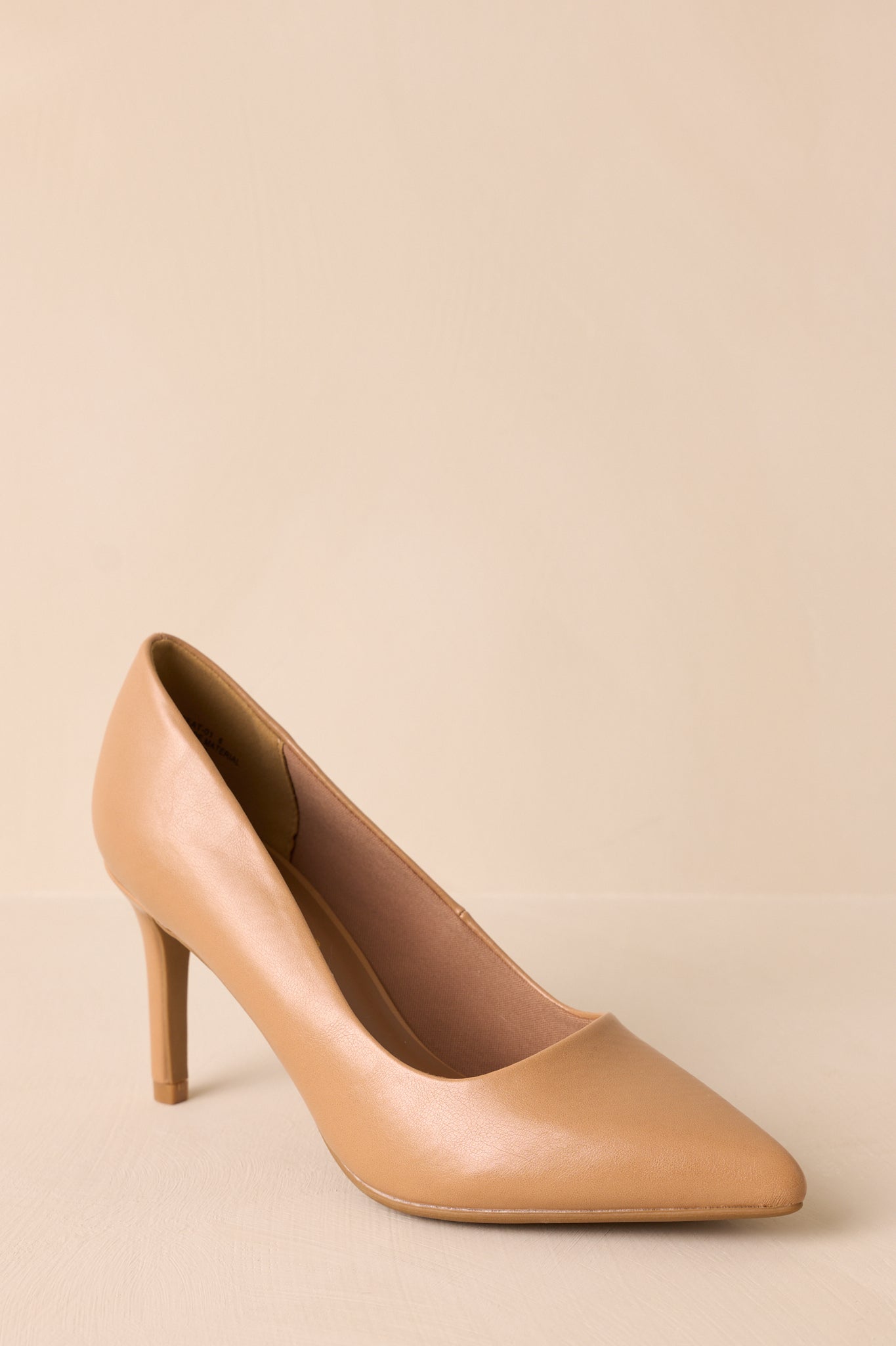 Camel fashion colour heels