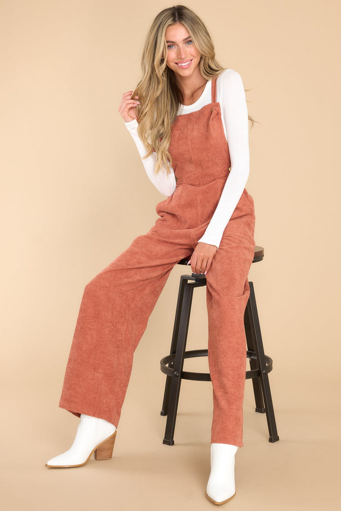 Corduroy 2024 overalls women's