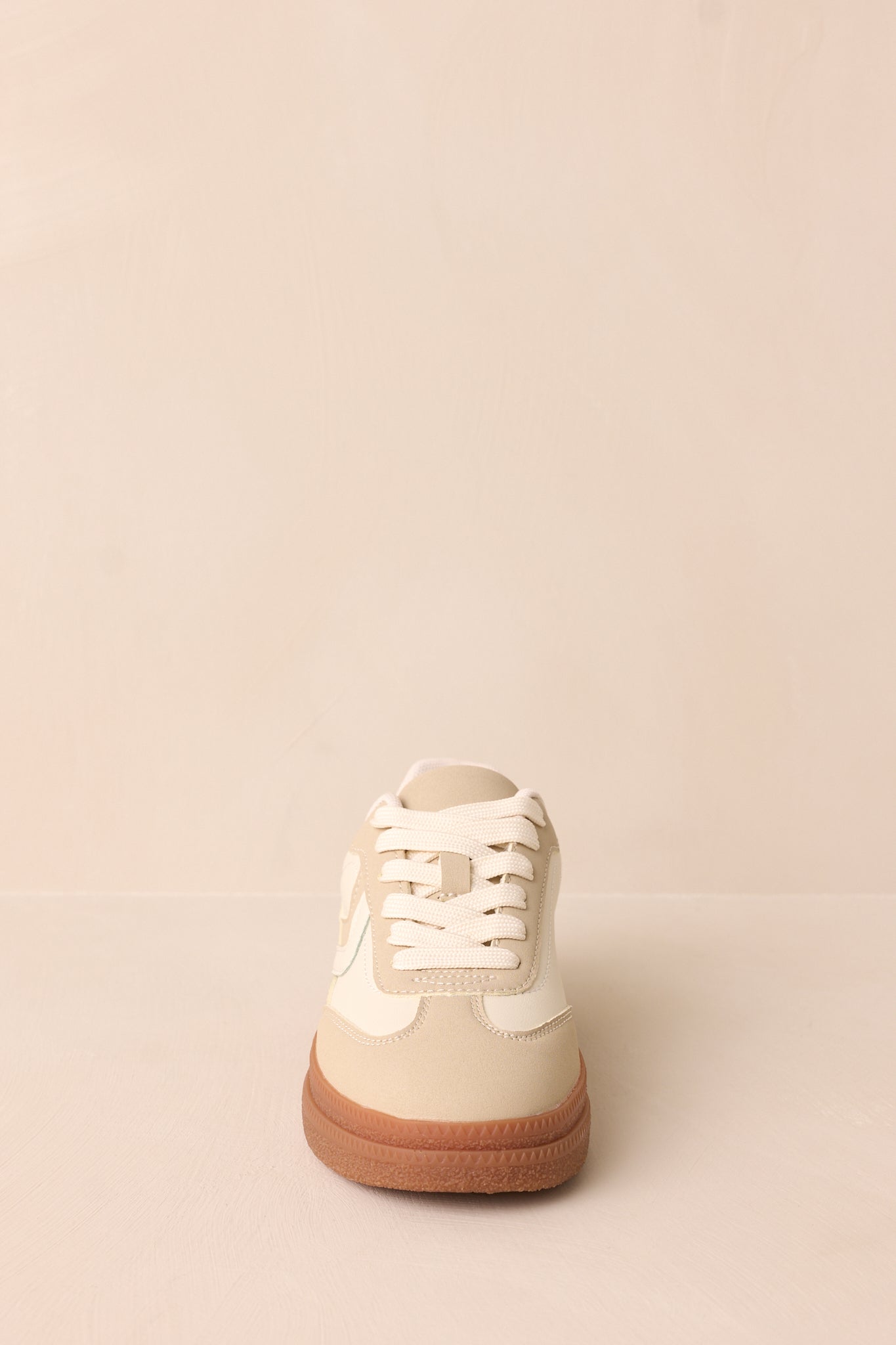 Catching Moments White & Beige Sneaker