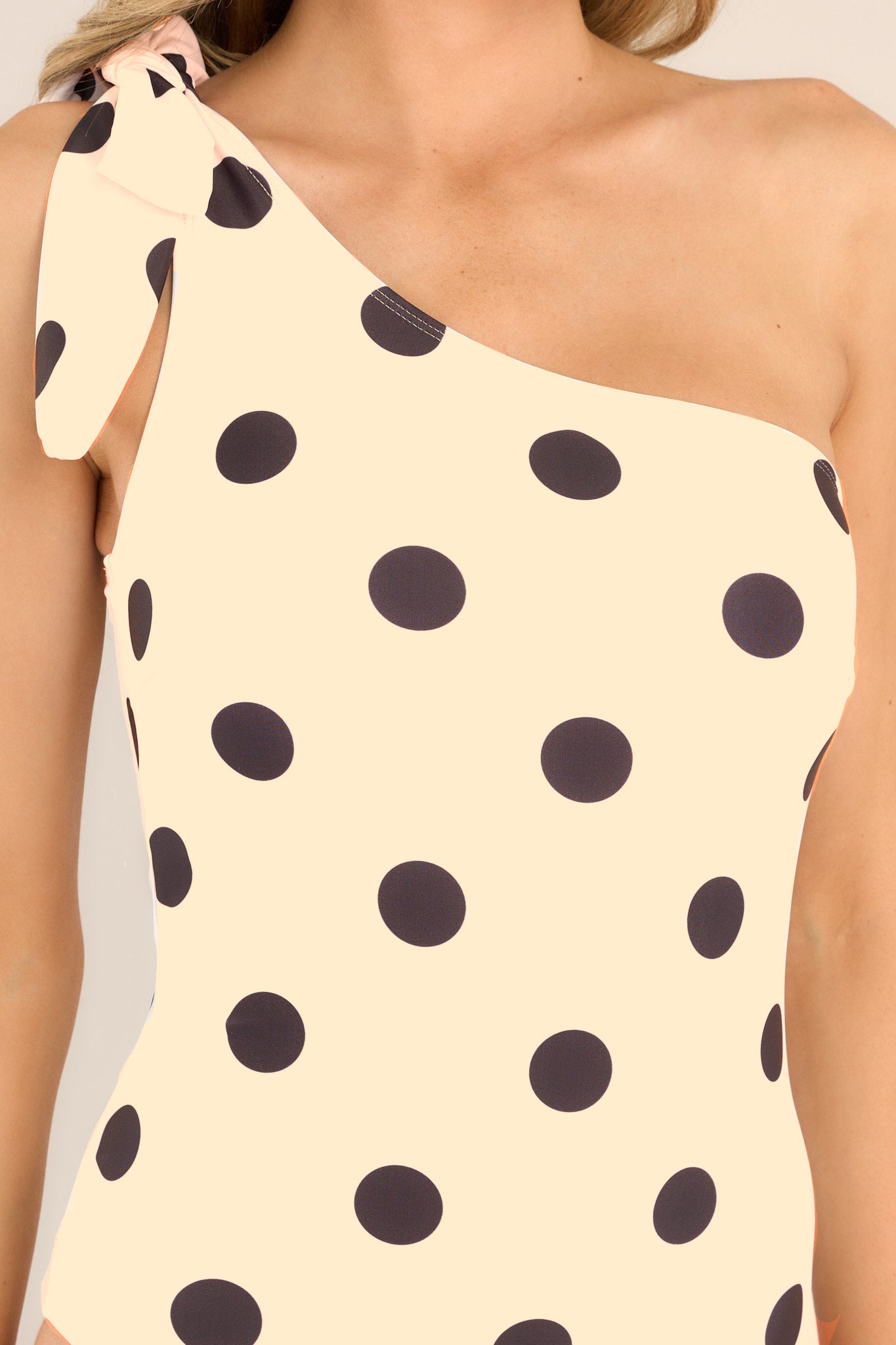 Timeless Ivory Polka Dot One Piece Swimsuit - All Swim