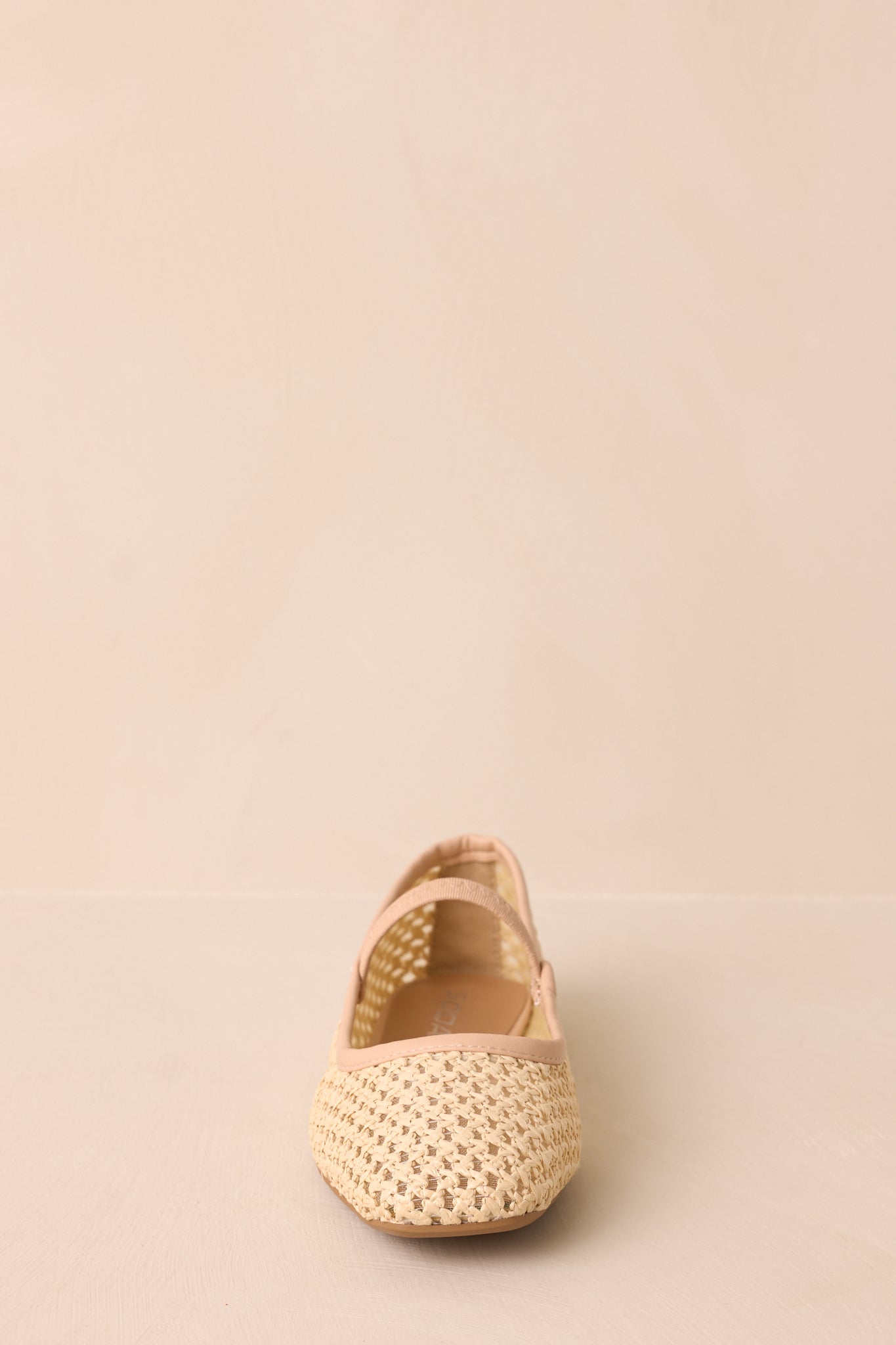 Oblivion’s Embrace Natural Woven Flats