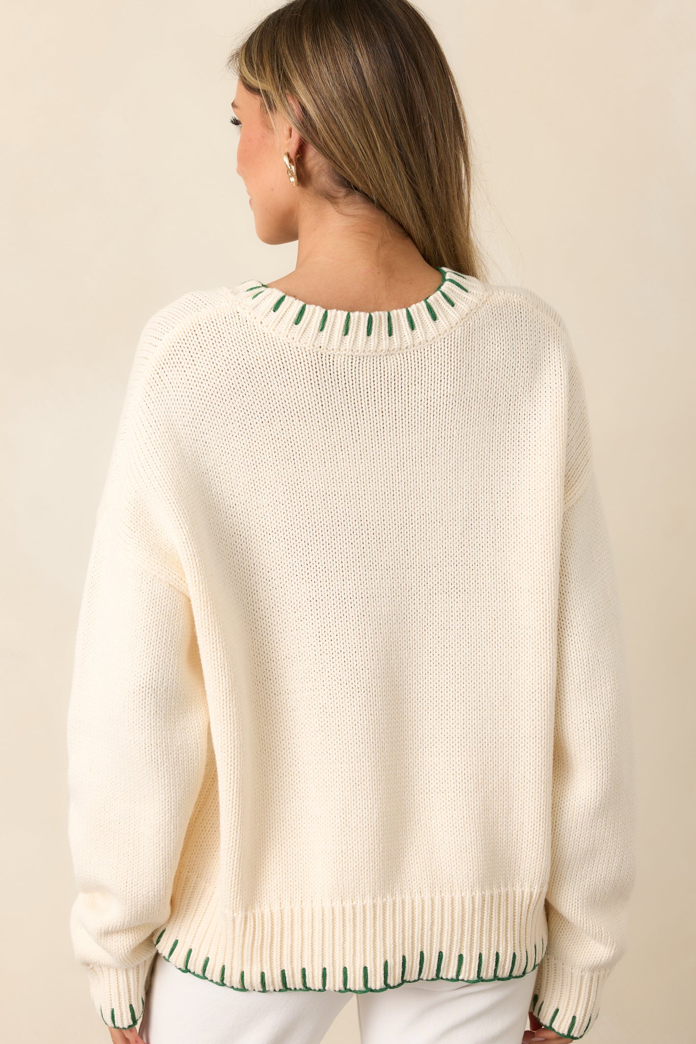 Limoncello Dreams Ivory Knit Sweater