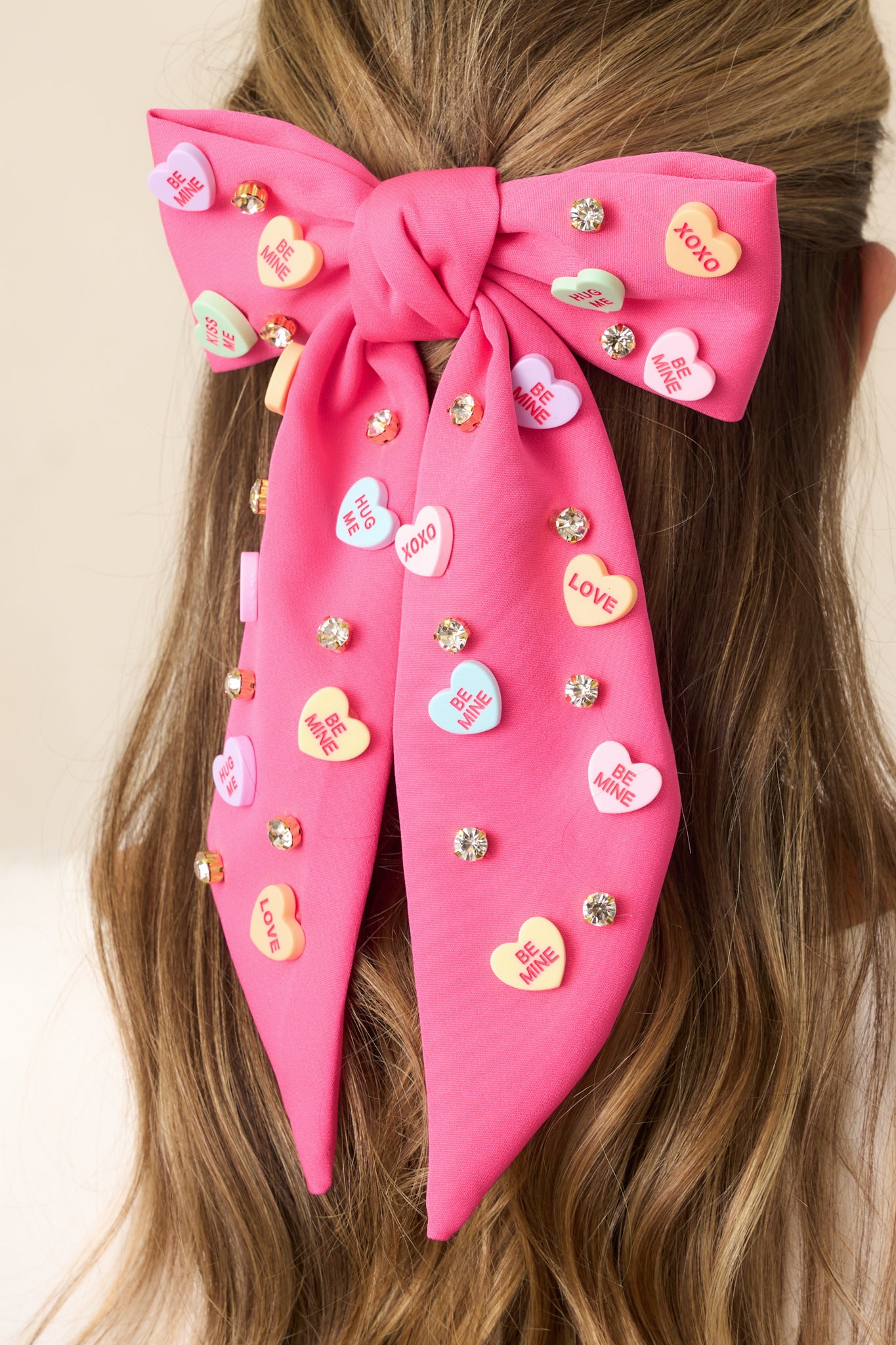 Sugar Rush Pink Clip In Bow