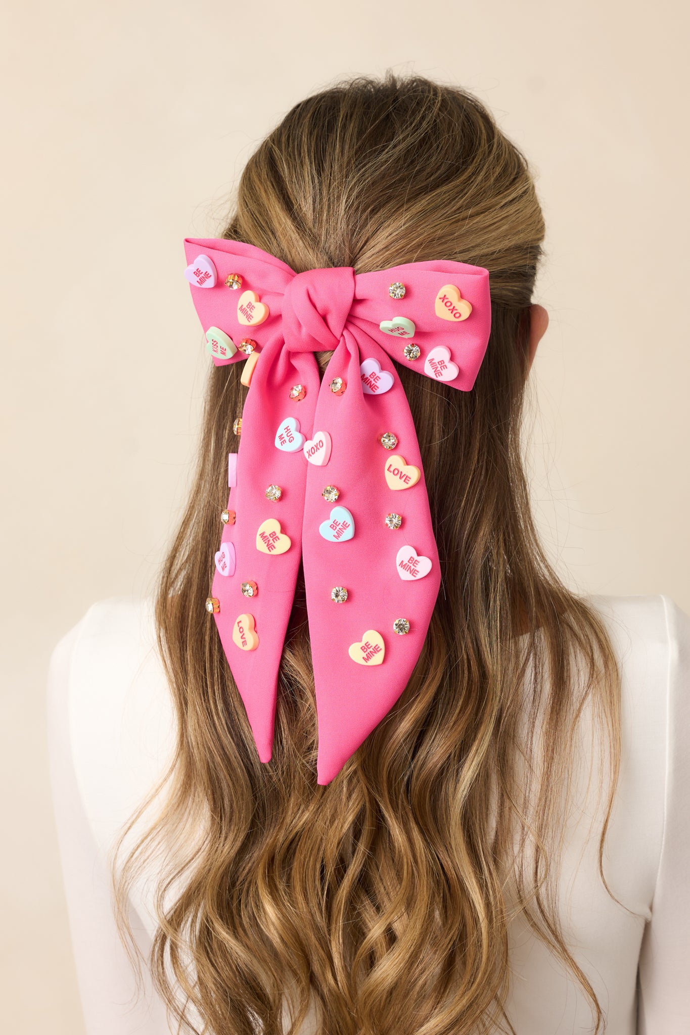 Sugar Rush Pink Clip In Bow