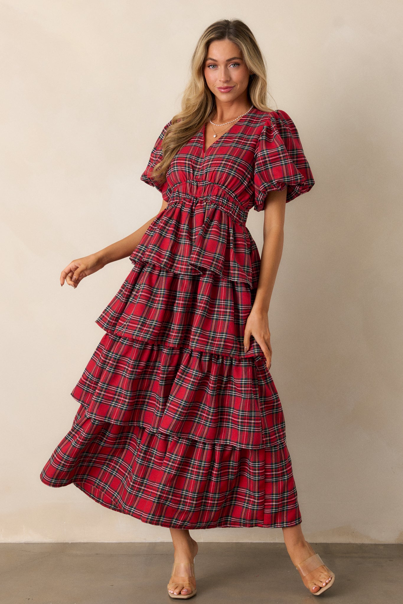 Plaid Clothing, Women's Plaid Dresses | Red Dress