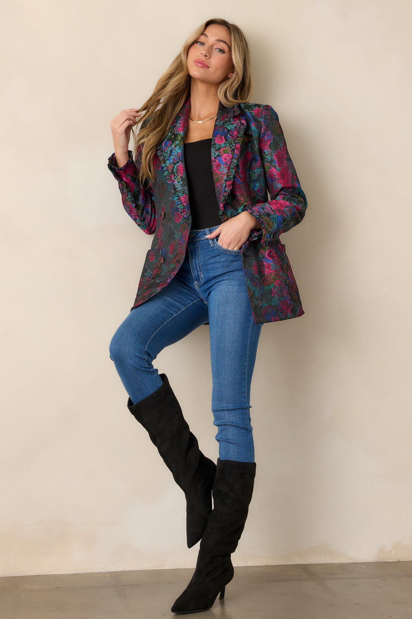 Trendy Blazers For Women Red Dress