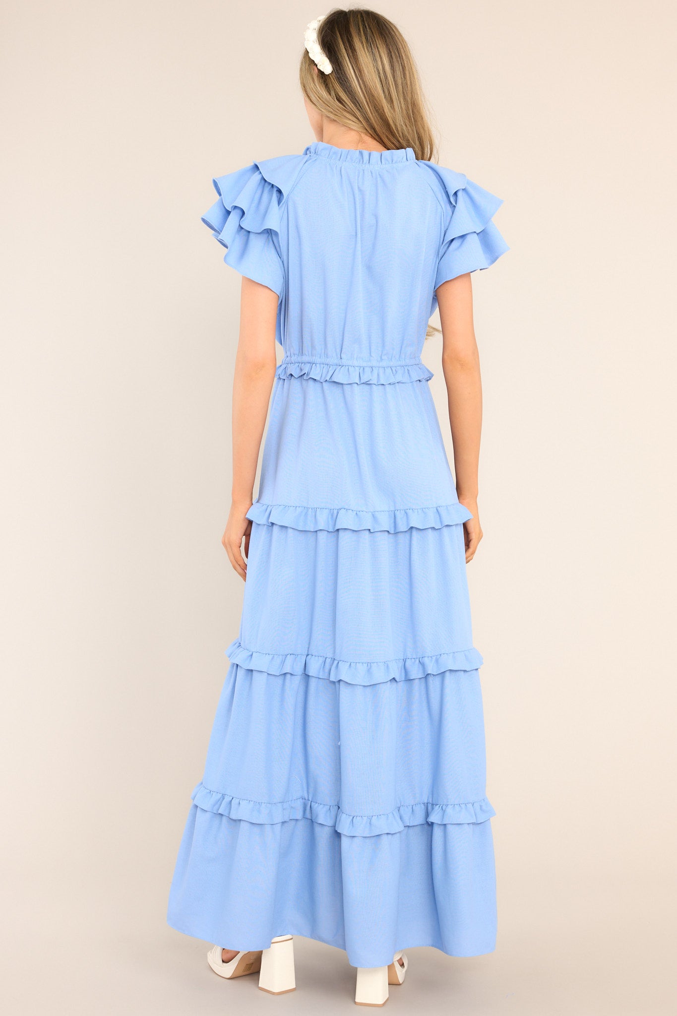 Cute Blissful Blue Maxi Dress - Spring Refresh | Red Dress