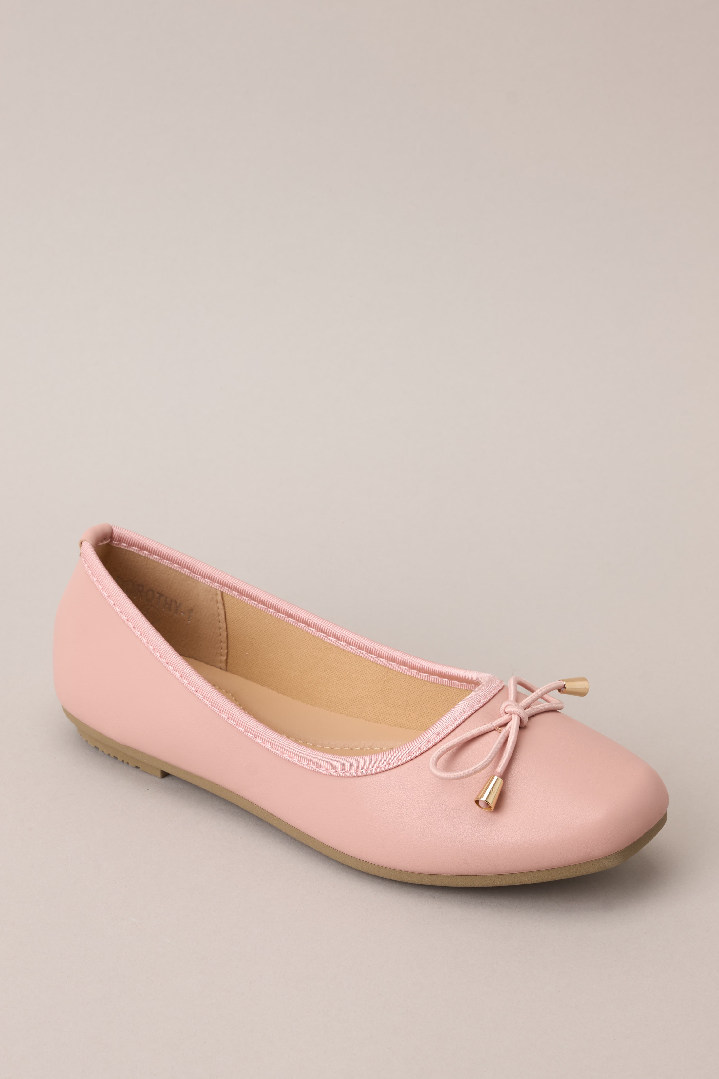 Ladies pink ballet pumps 2025