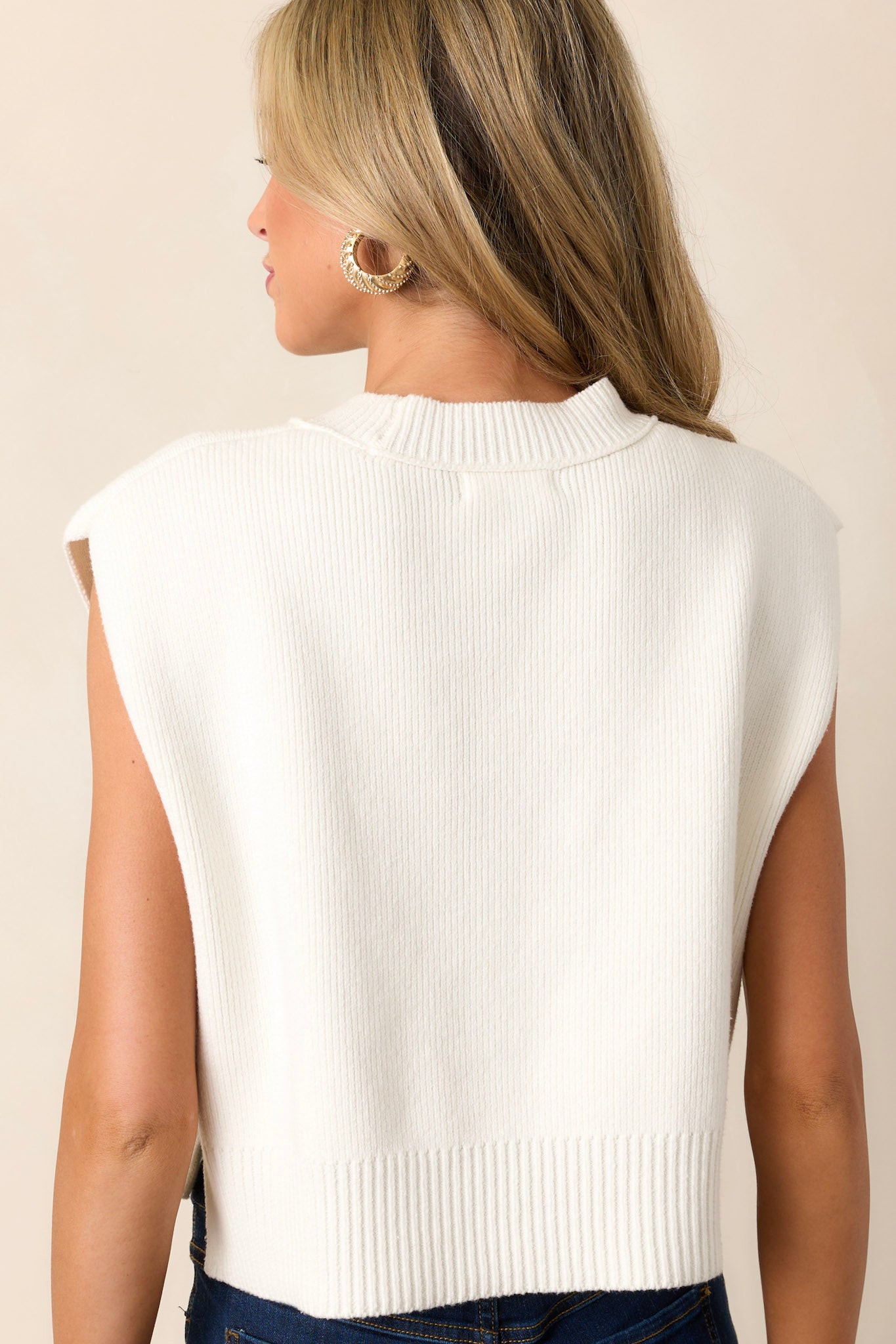 White Sweater Crop Top All Tops Red Dress