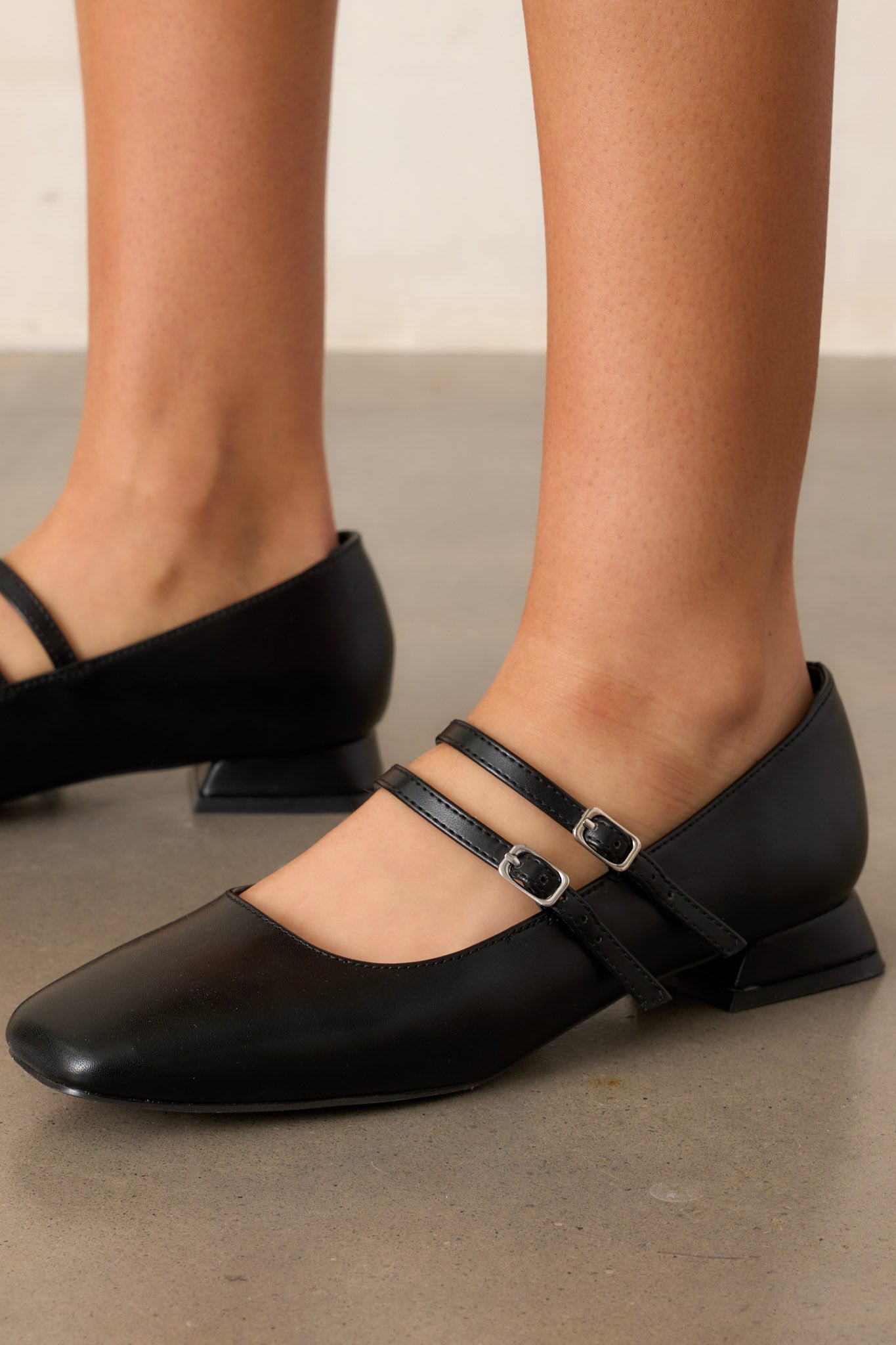 Black good Flats