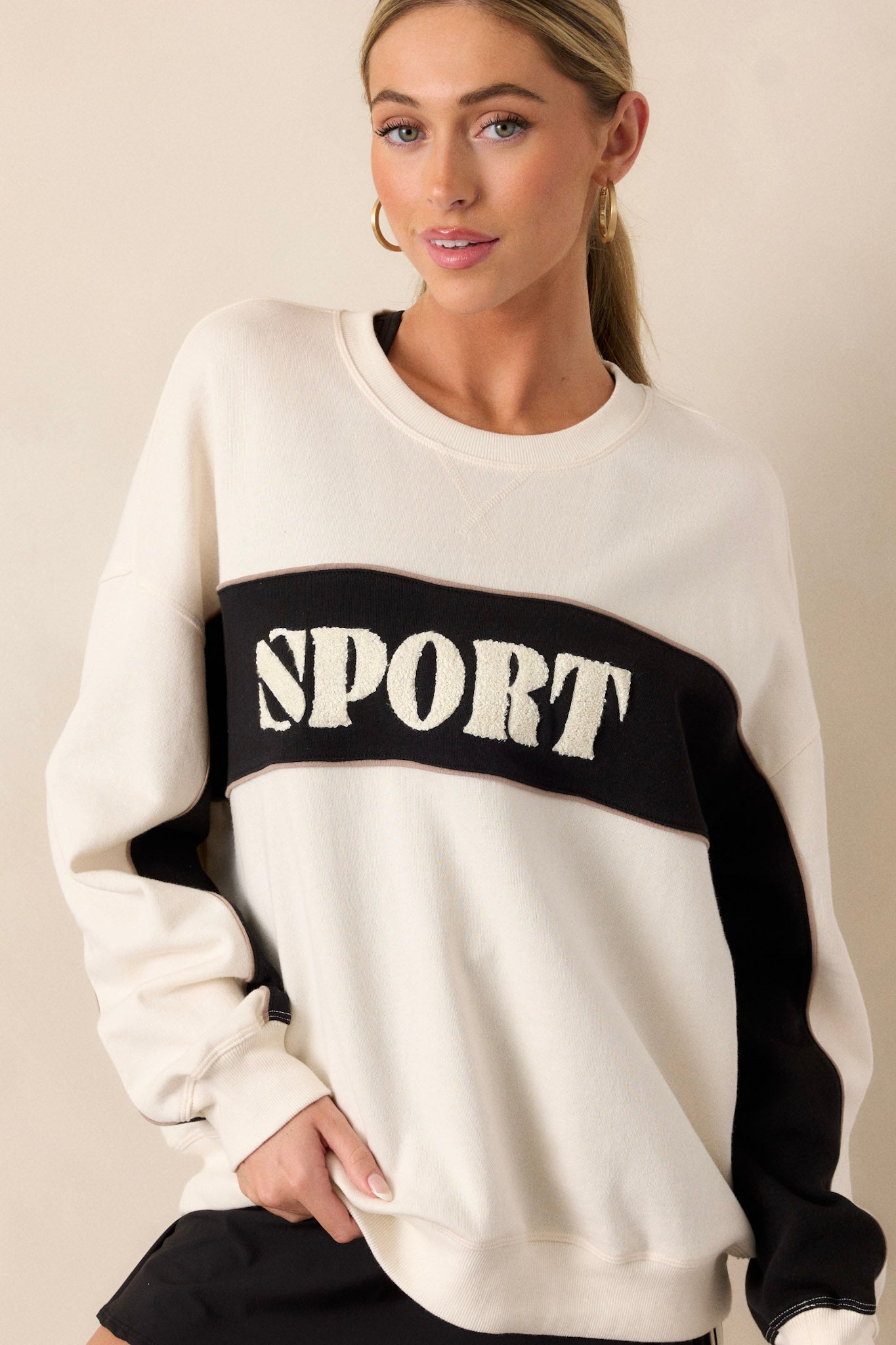 Z Supply Sandstone Sport Sweatshirt