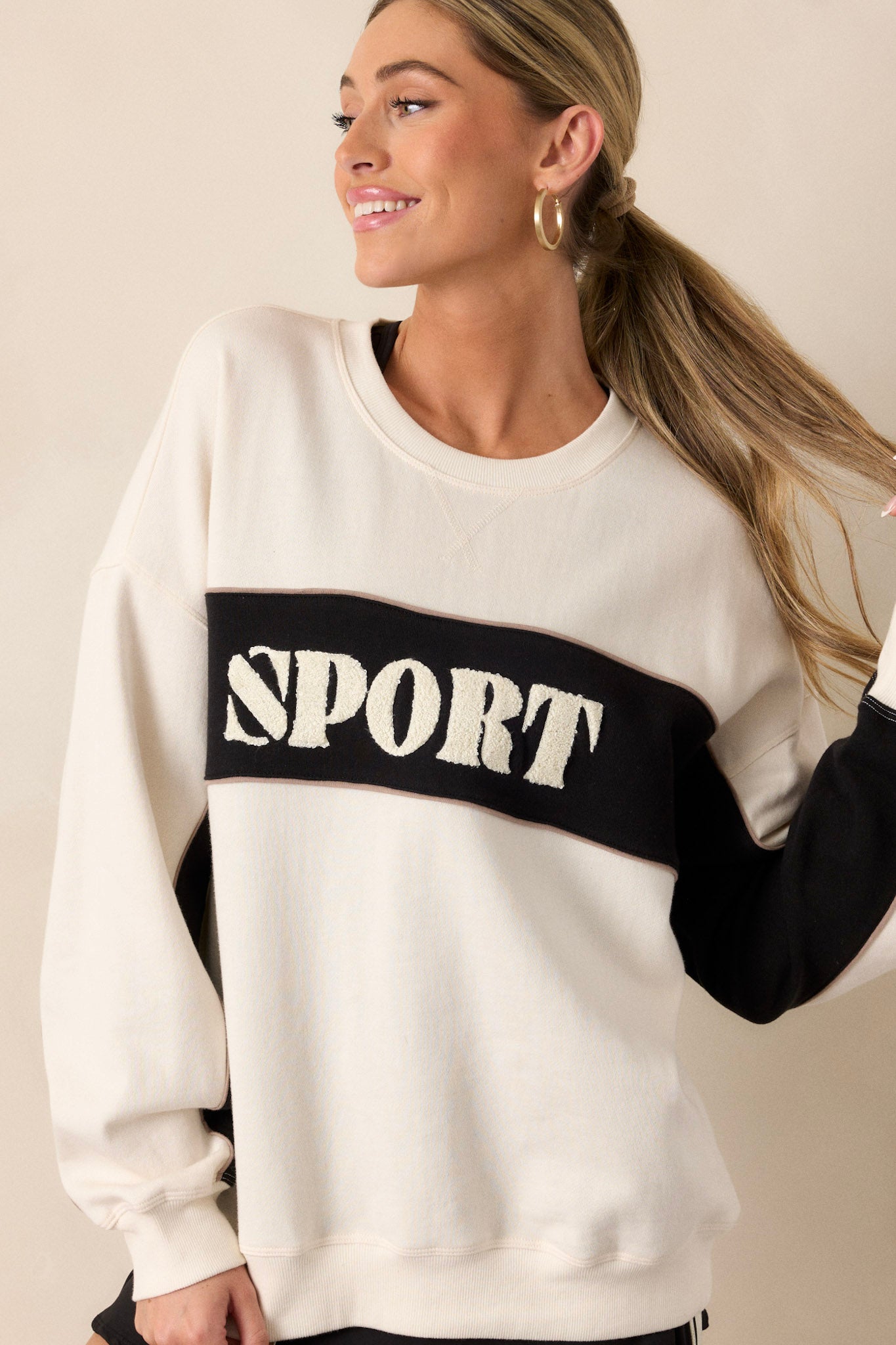 Z Supply Sandstone Sport Sweatshirt