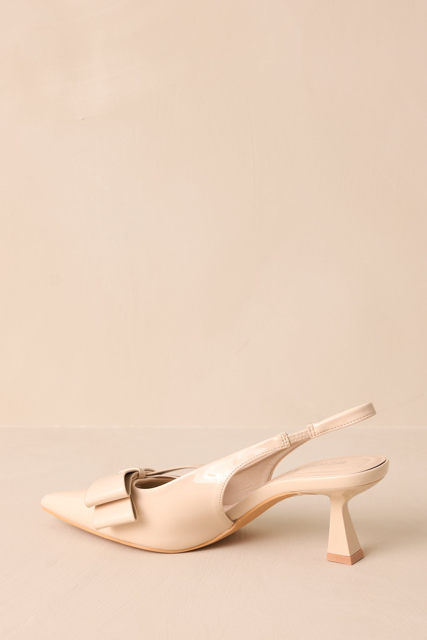 Dreamy Gleam Ivory Slingback Kitten Heels (RESTOCK SEPTEMBER)