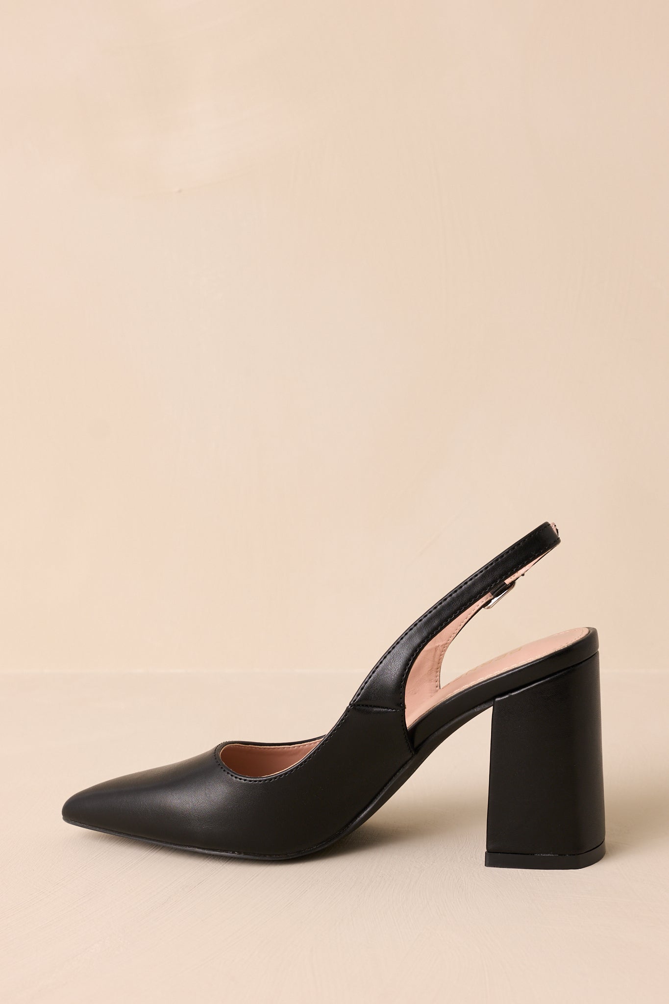 Slingback block heels black deals