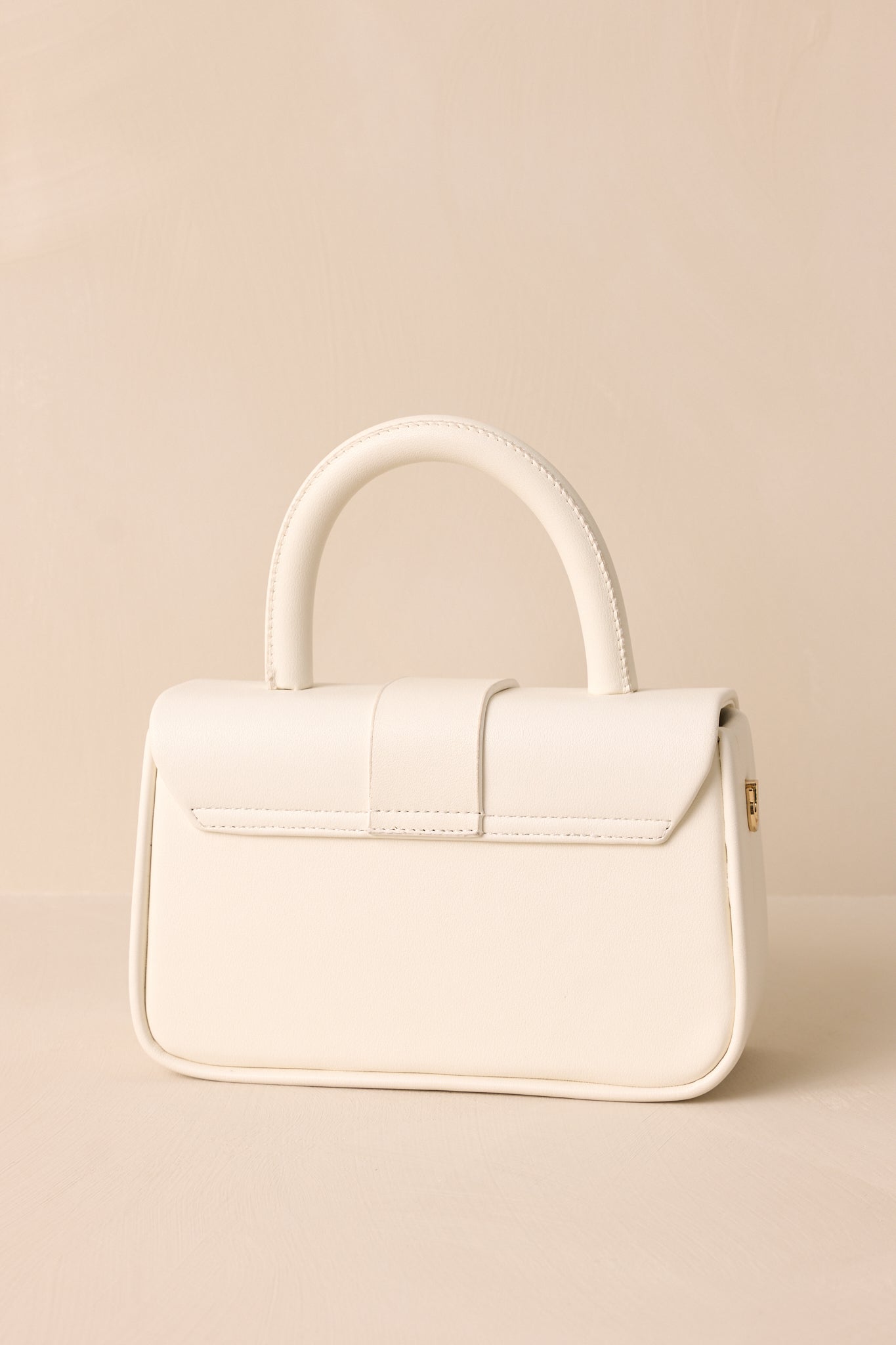 Regal Repose White Handbag