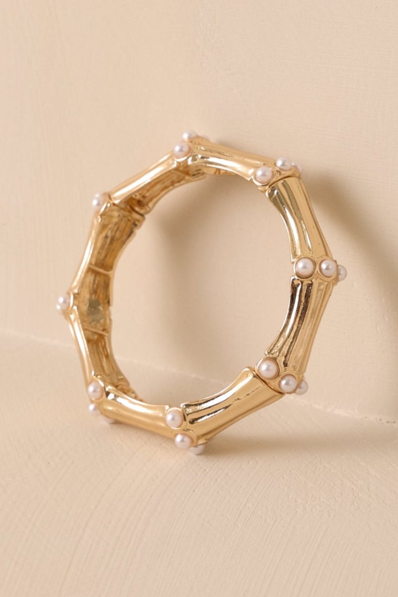 Infinite Grace Gold & Pearl Bracelet