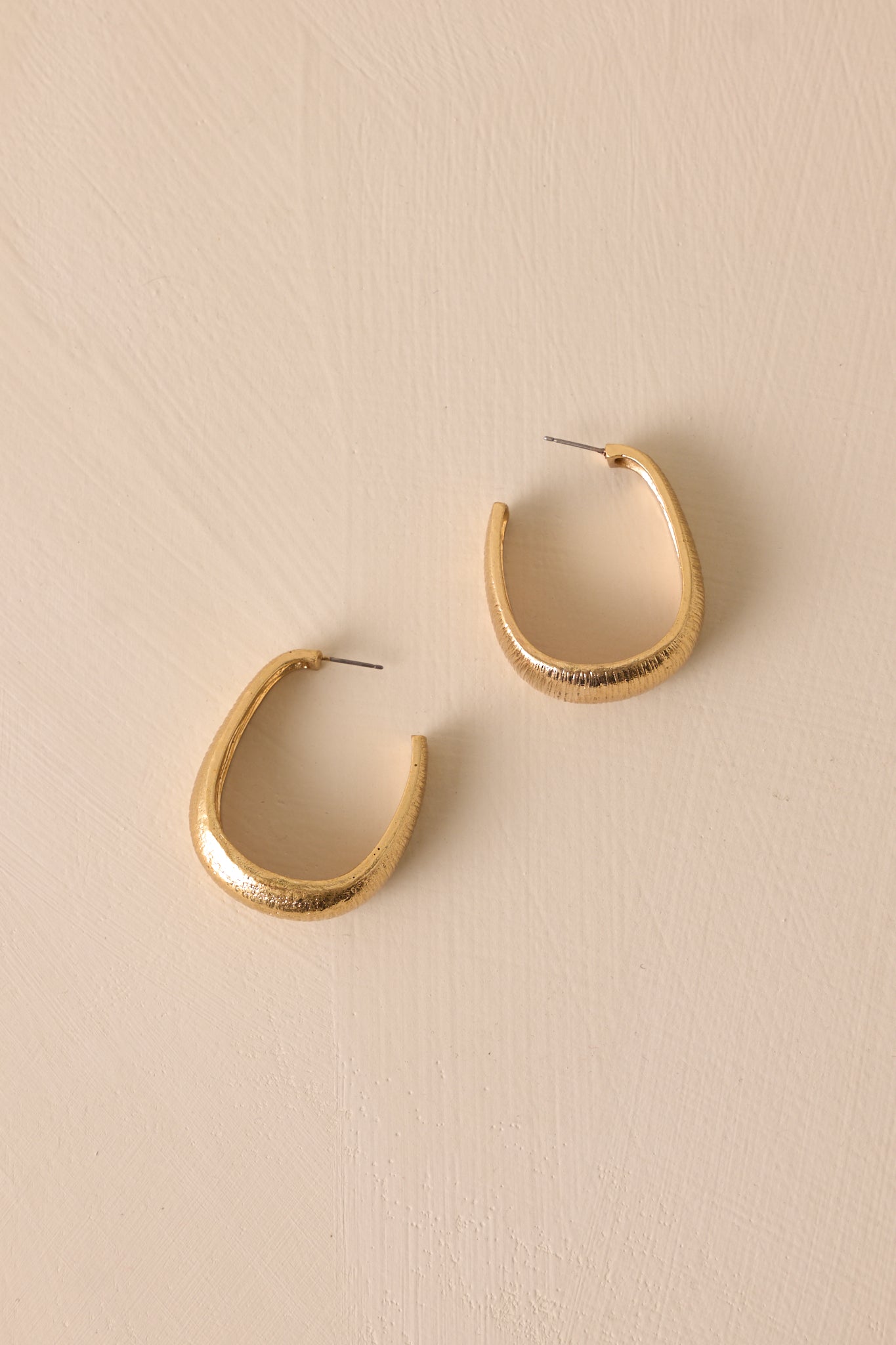 Gold Square Hoop Earrings buy