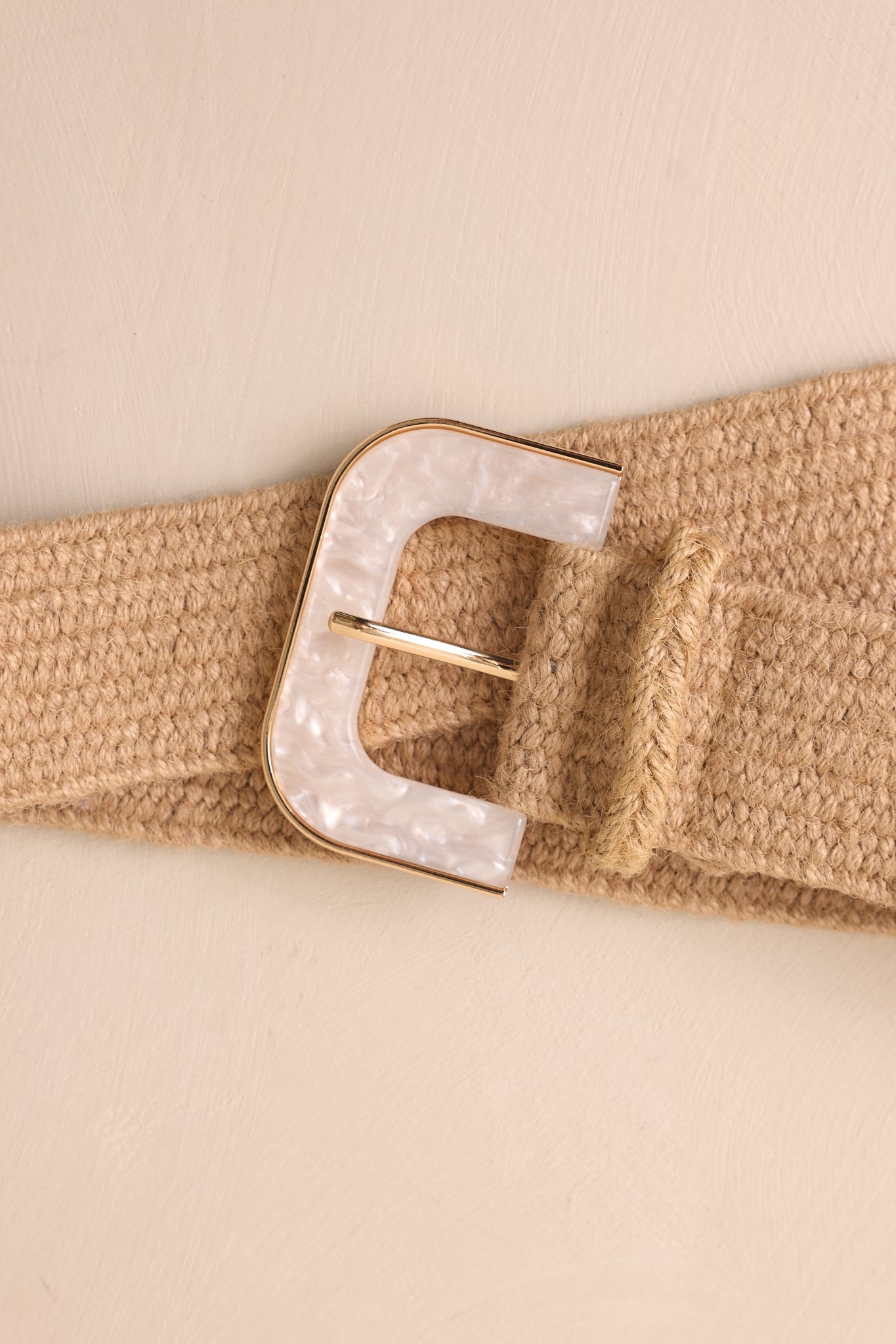 Earthly Allure Tan Belt