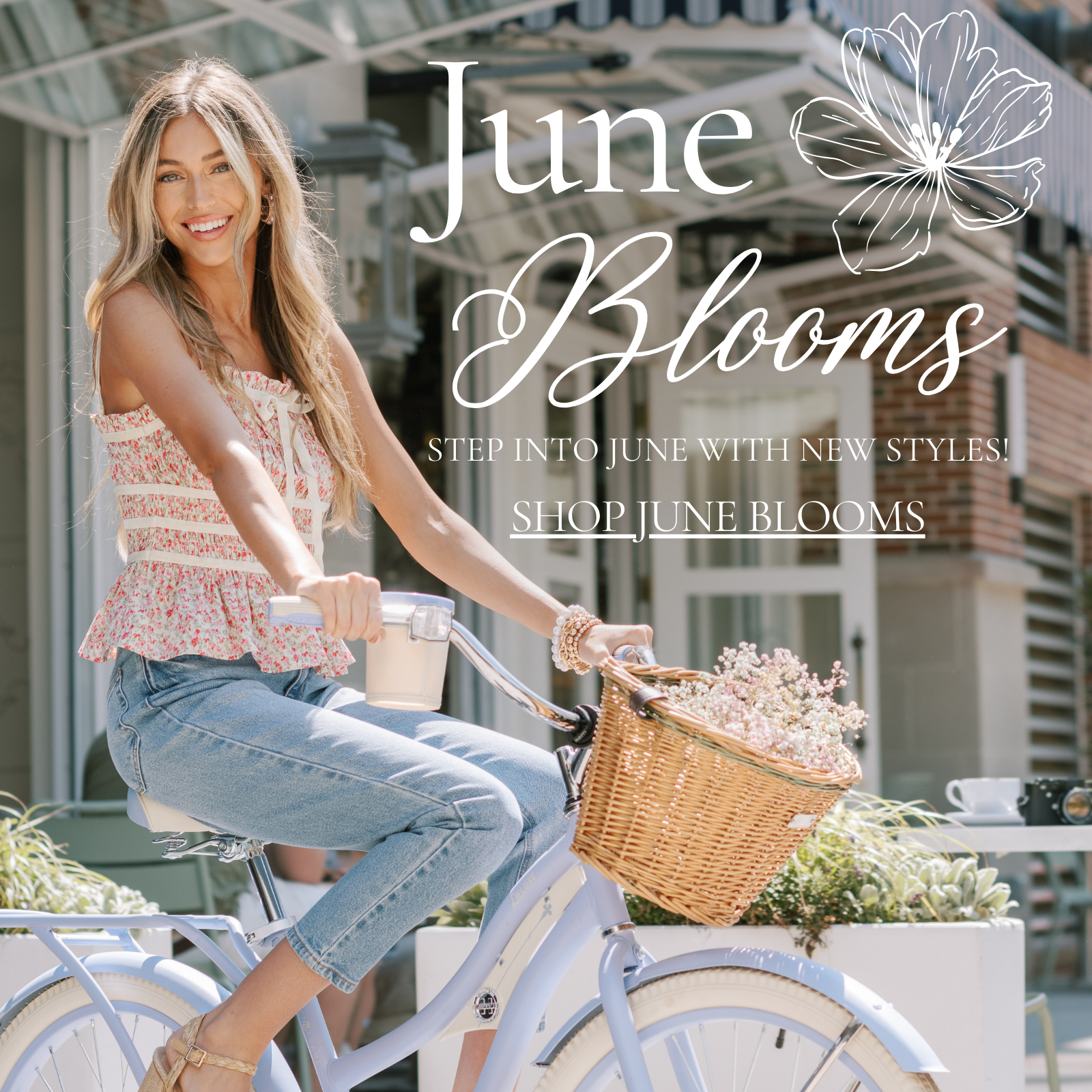 June Blooms Mobile Banner Image