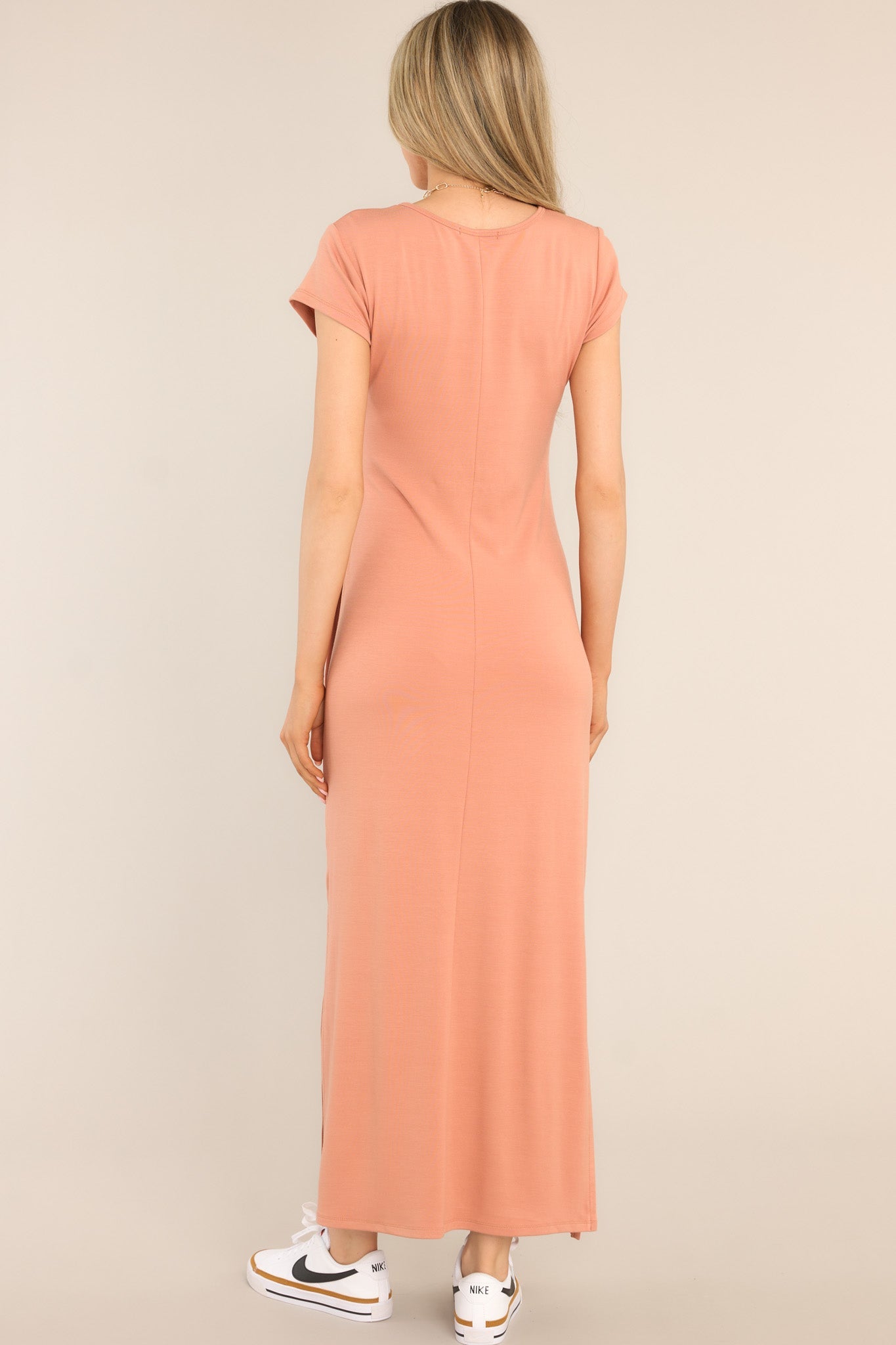 Apricot maxi dresses sale clearance