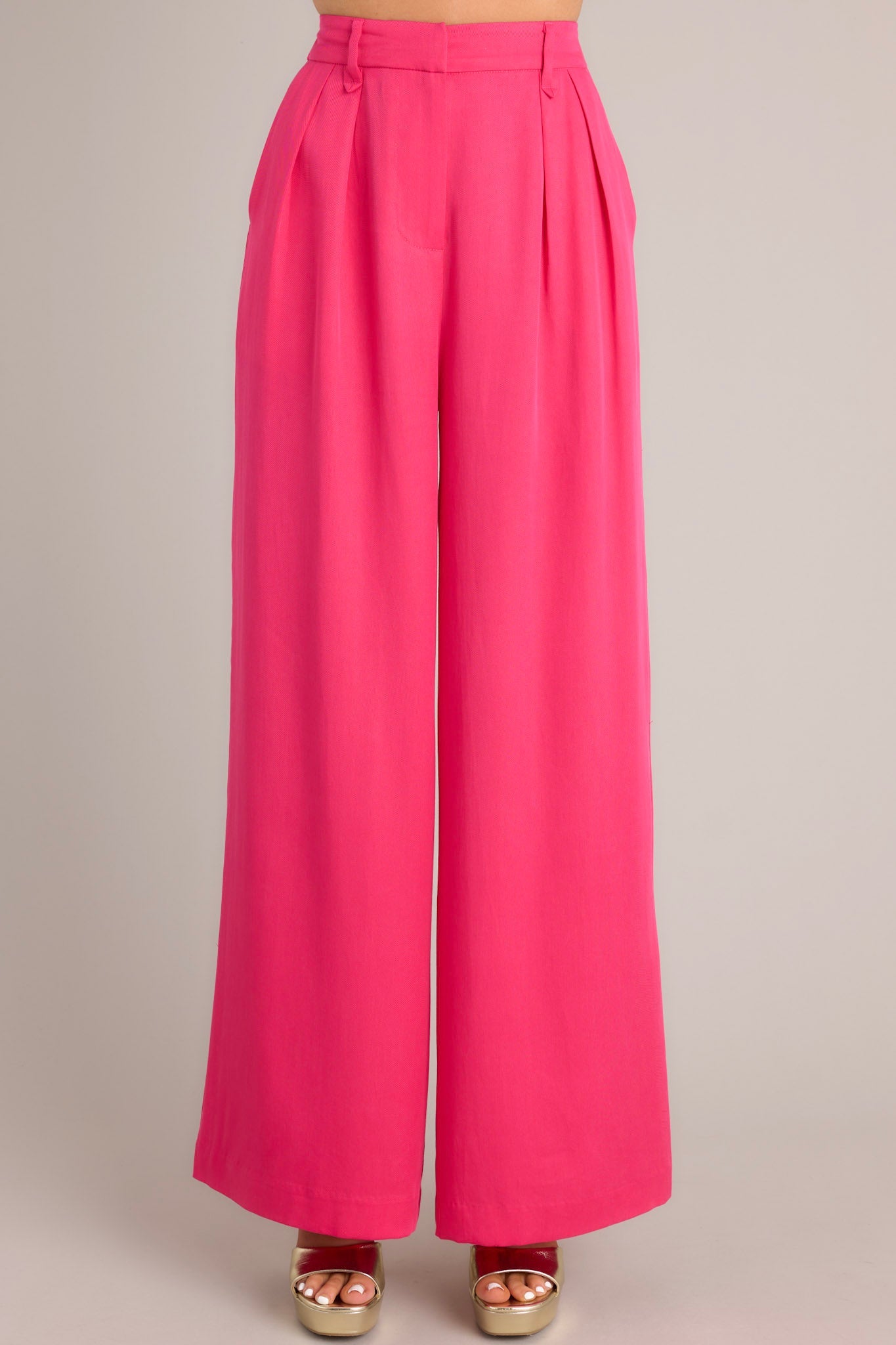 MINKPINK Fabella Wide Leg Pant | Red Dress