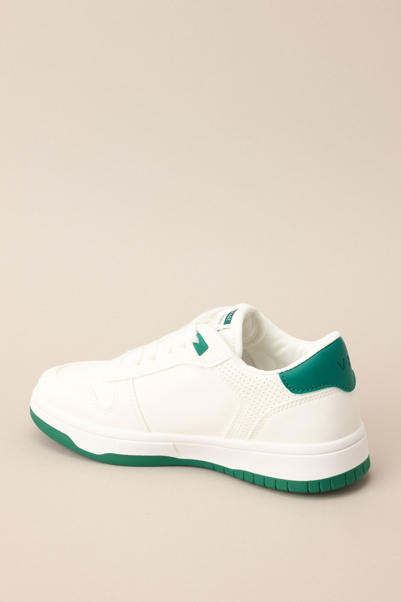 On Beat Green & Ivory Sneakers (BACKORDER APRIL) - Red Dress