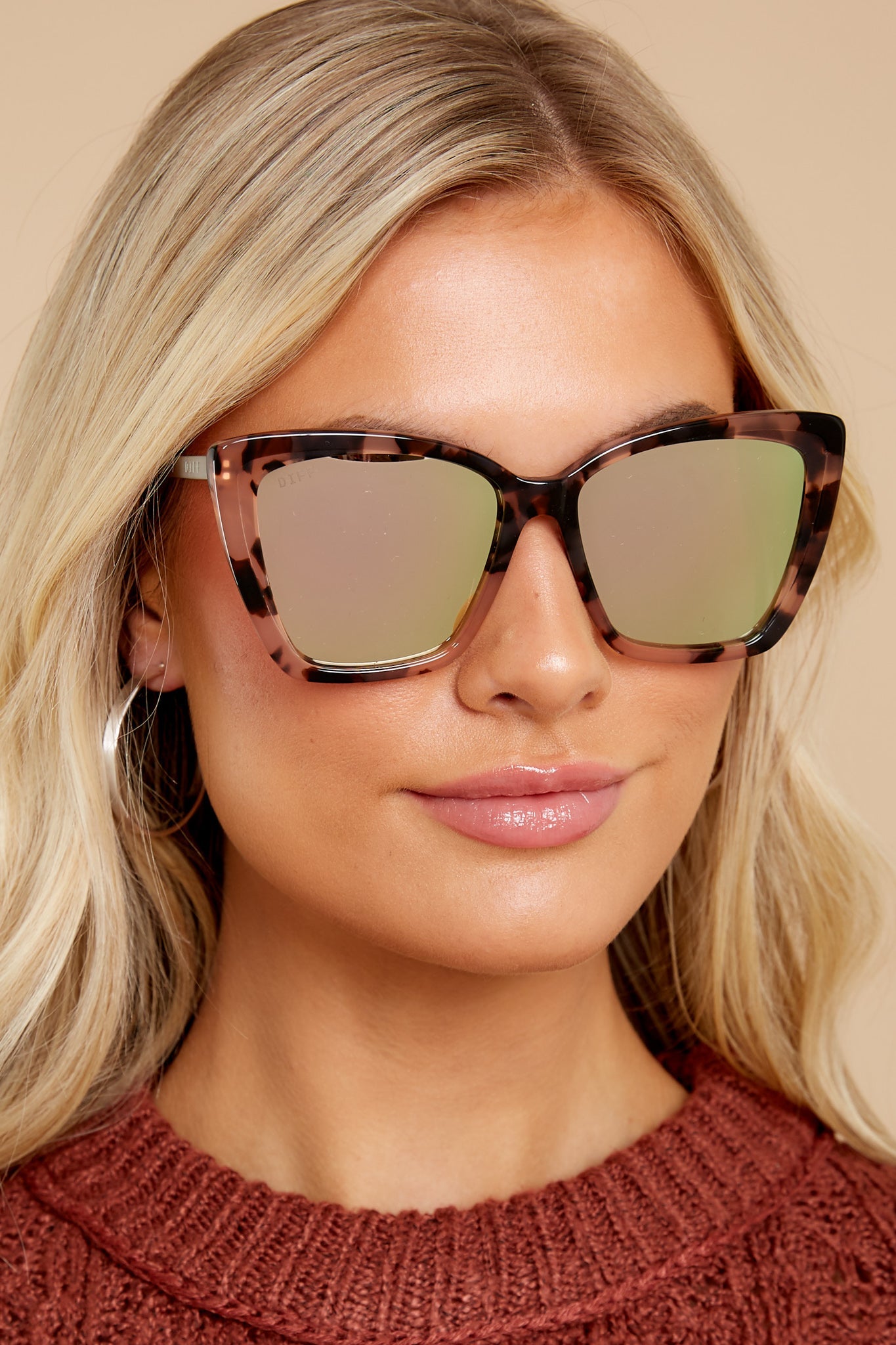 DIFF Eyewear Becky II Polarized Sunglasses