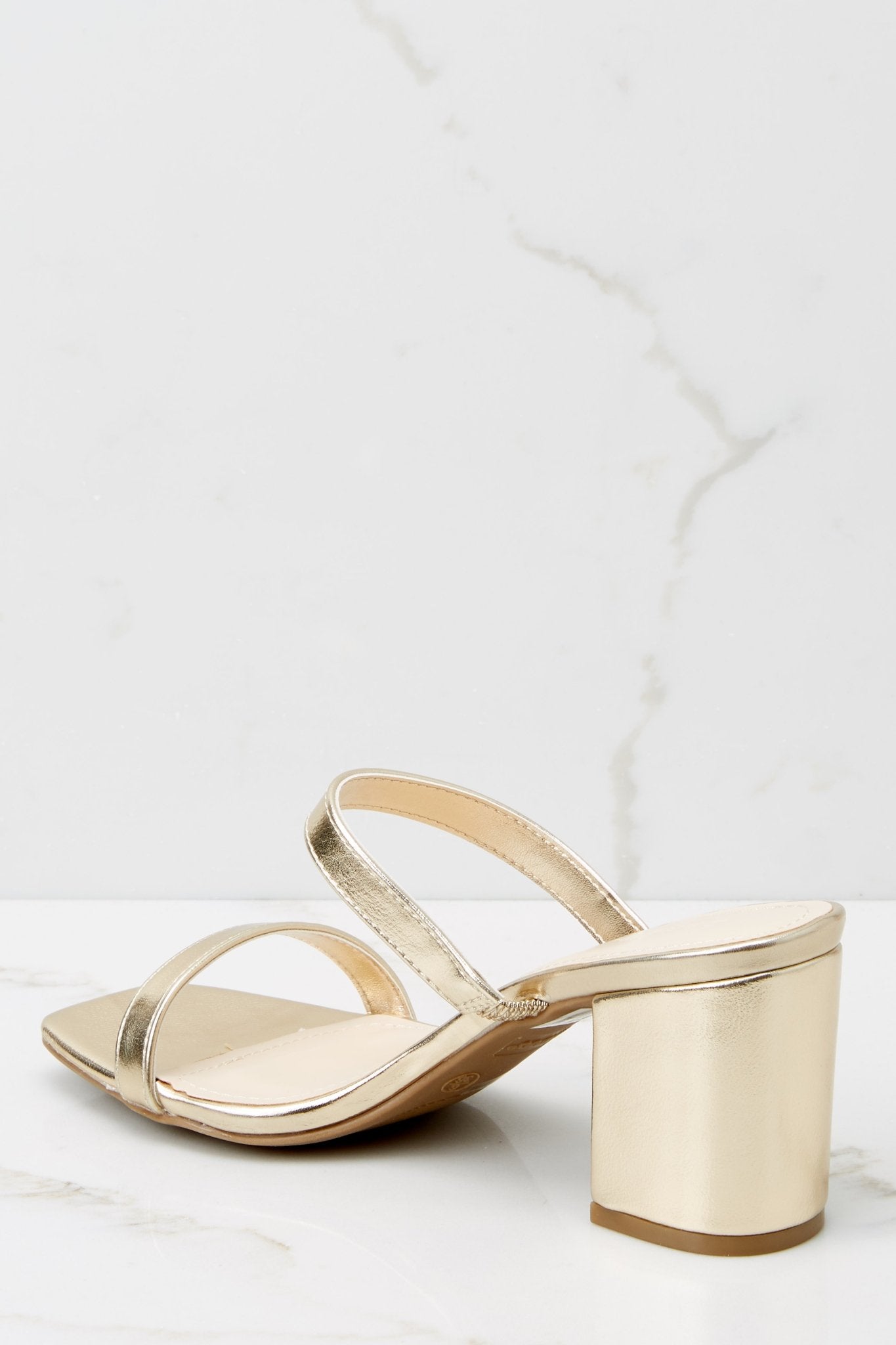Quiz Wide Fit Gold Diamante Clear Heeled Sandals | very.co.uk